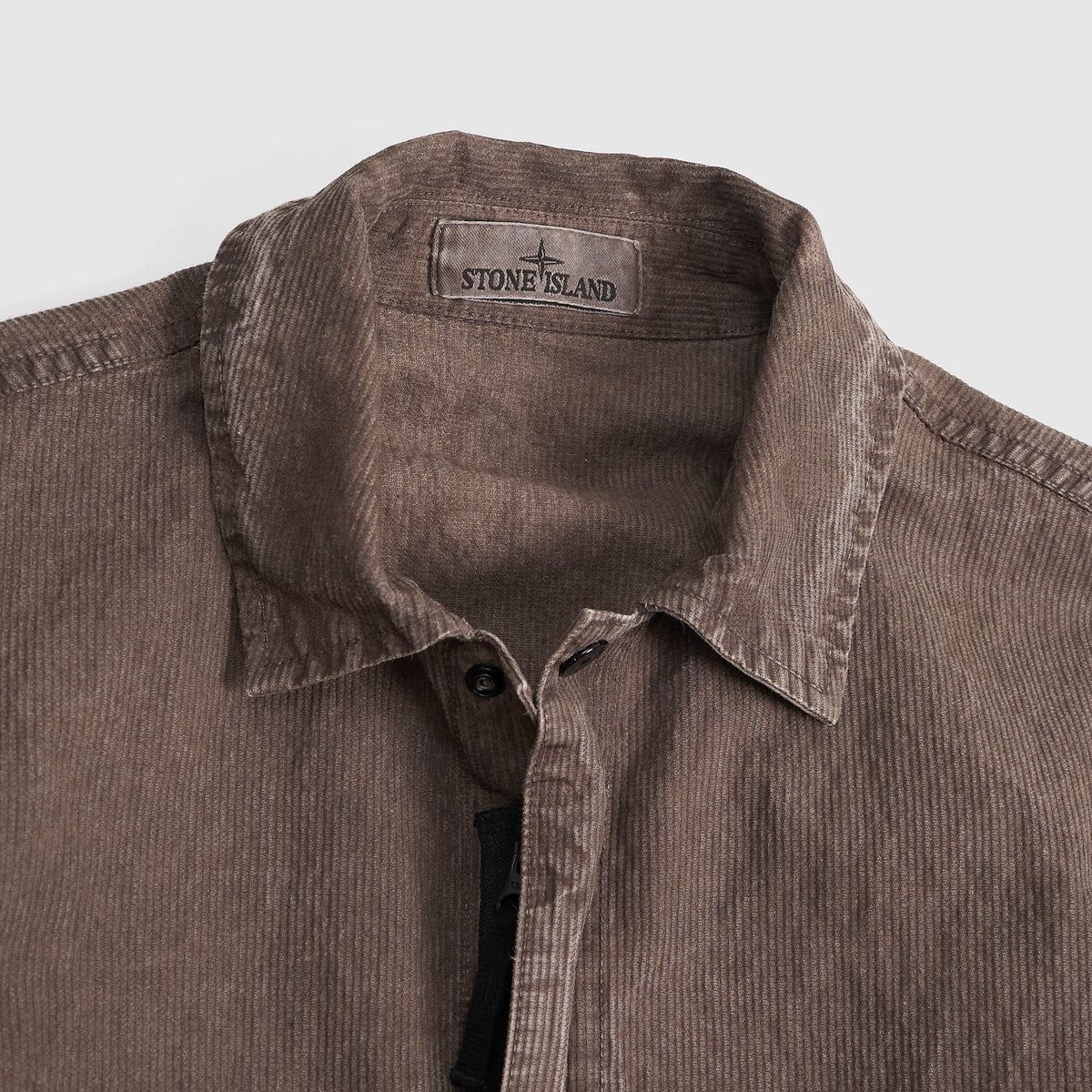 Stone Island Washed Cord Overshirt