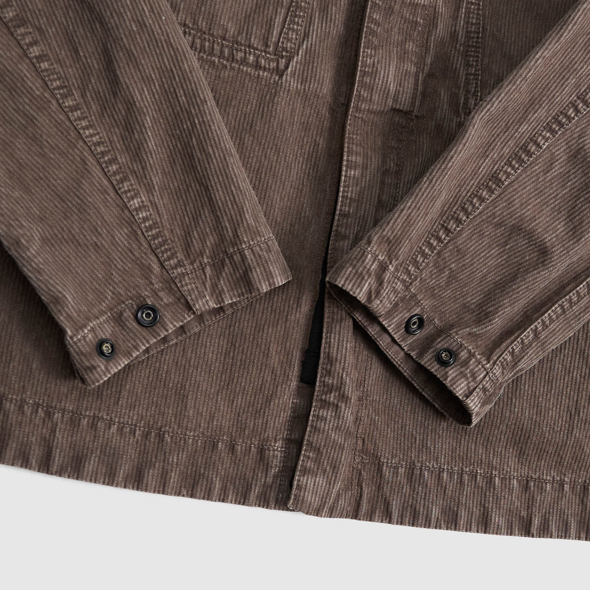 Stone Island Washed Cord Overshirt