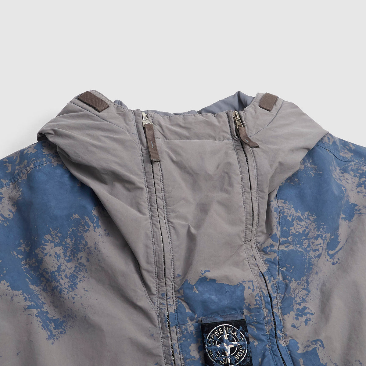 Stone Island Hand Painted David Light-TC Short Parka