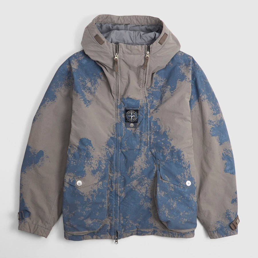 Stone Island Hand Painted David Light-TC Short Parka