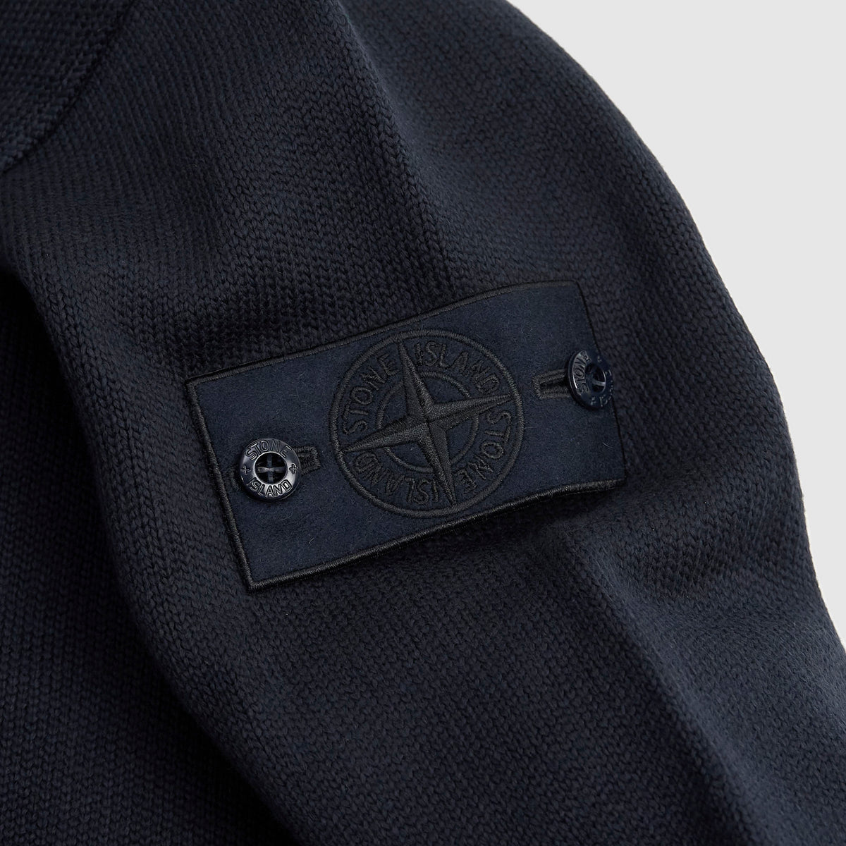 Stone Island Ghost Piece Knitted Crew Neck Sweatshirt