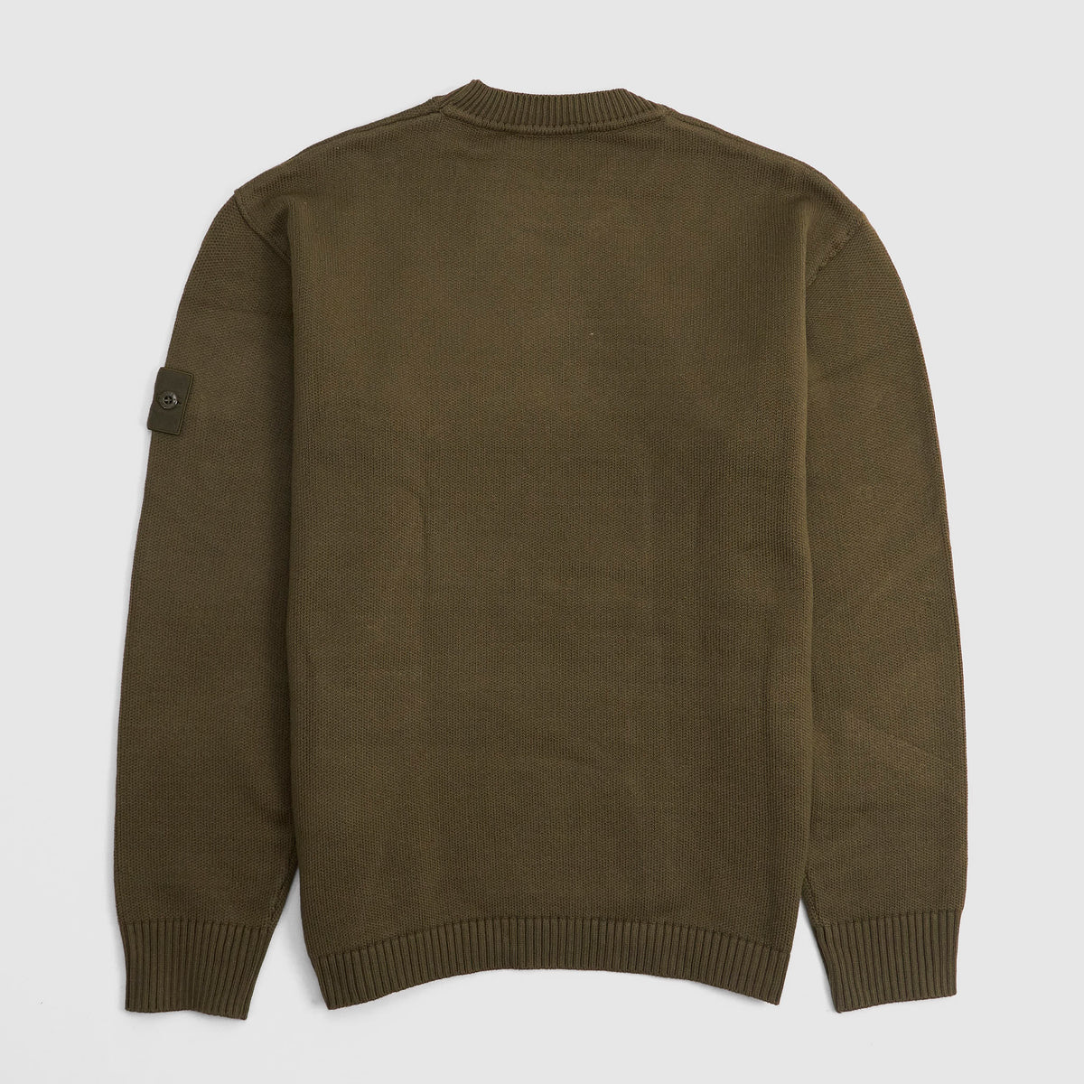 Stone Island Ghost Piece Knitted Crew Neck Sweatshirt