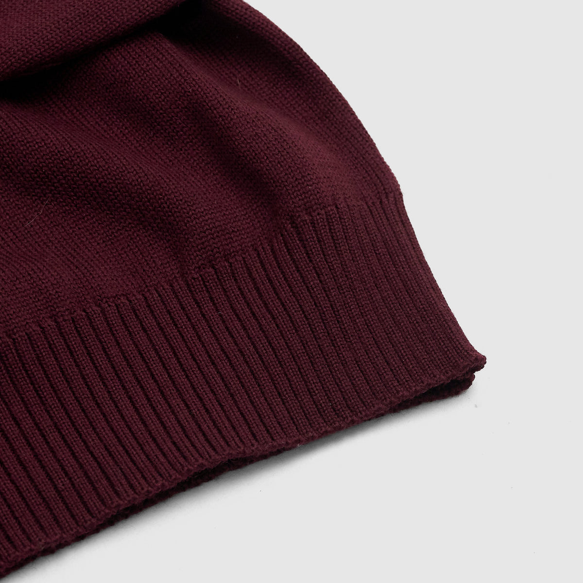Double RL Hill Climber Quarter Zip Wool Sweater