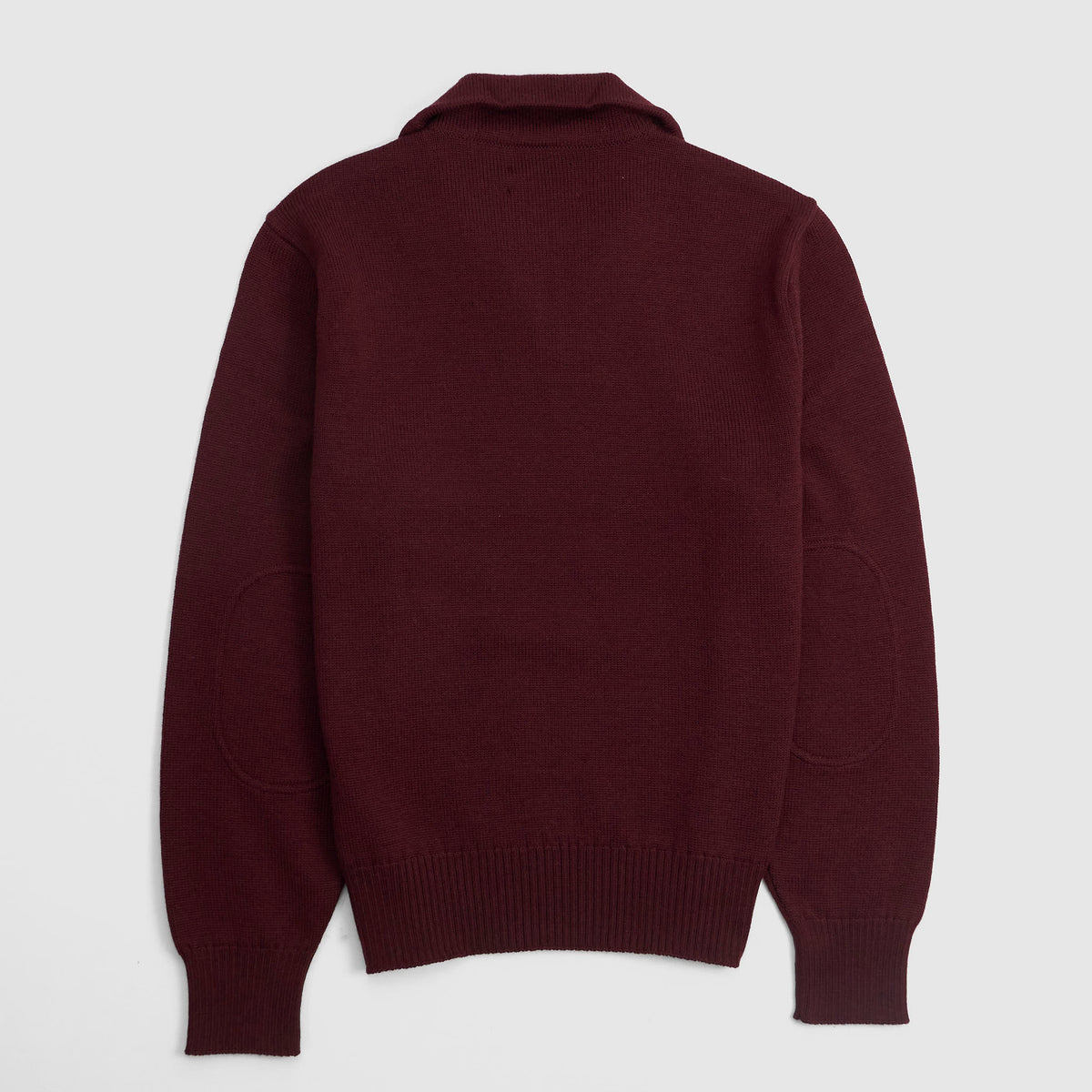 Double RL Hill Climber Quarter Zip Wool Sweater