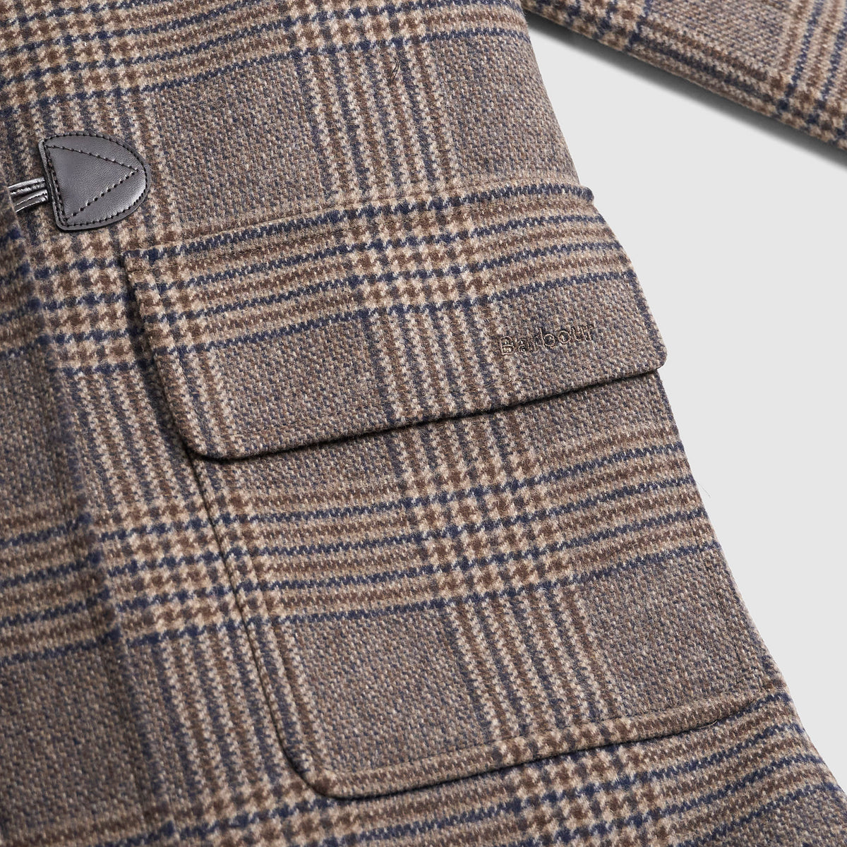 Barbour Ladies Melodie Check Wool Coat