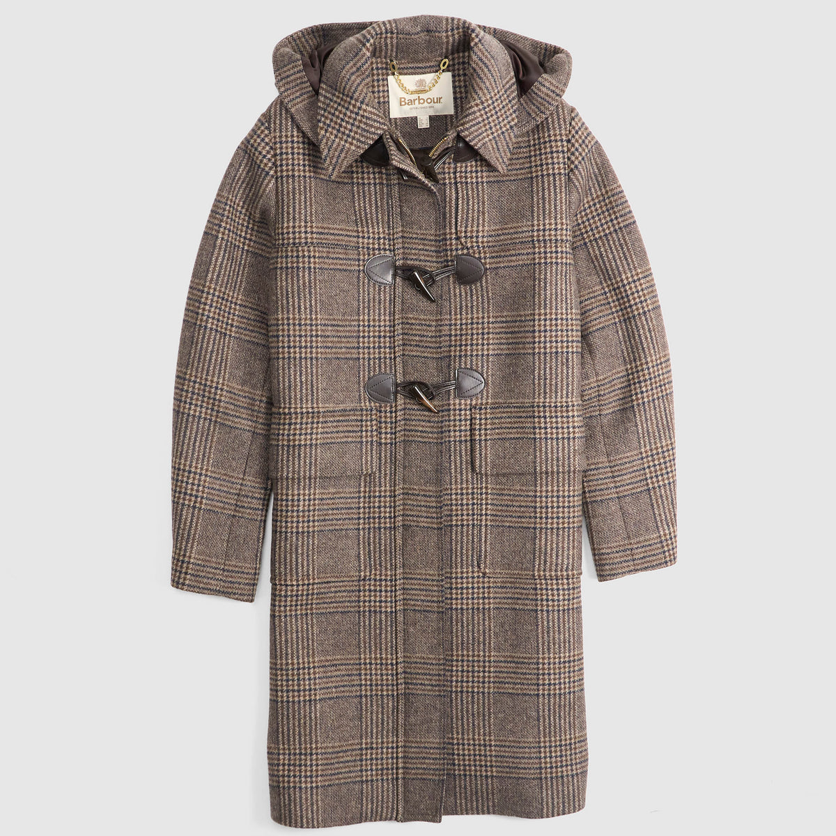 Barbour Ladies Melodie Check Wool Coat