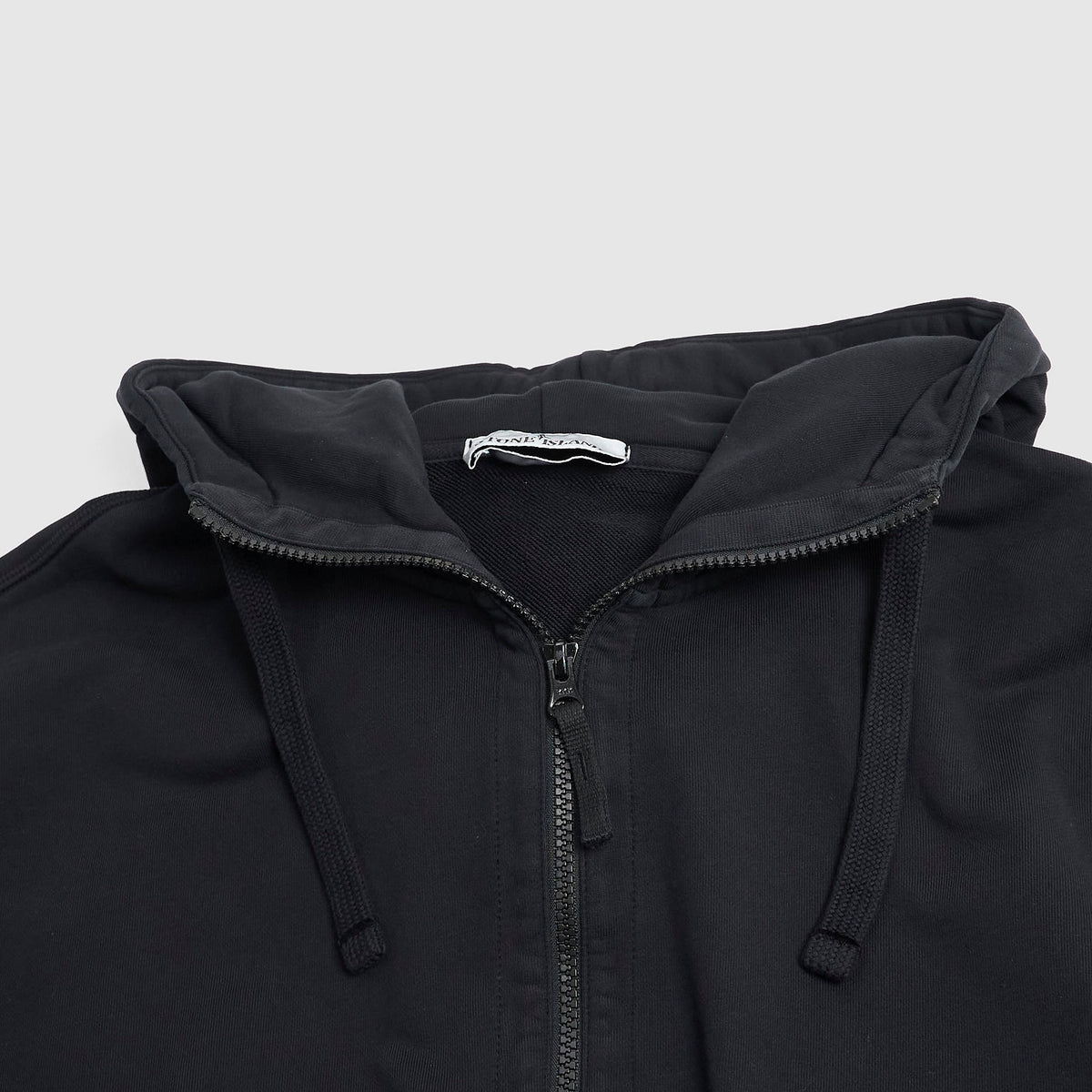 Stone Island Full Zip Hooded Sweatshirt