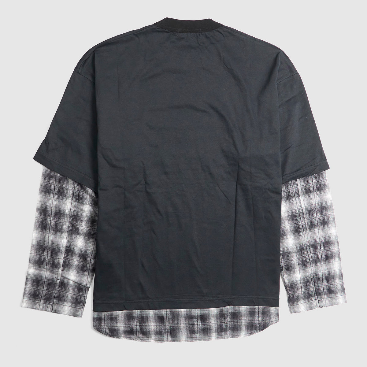 Comme des Garçons Homme Checkered Long Sleeve T-Shirt