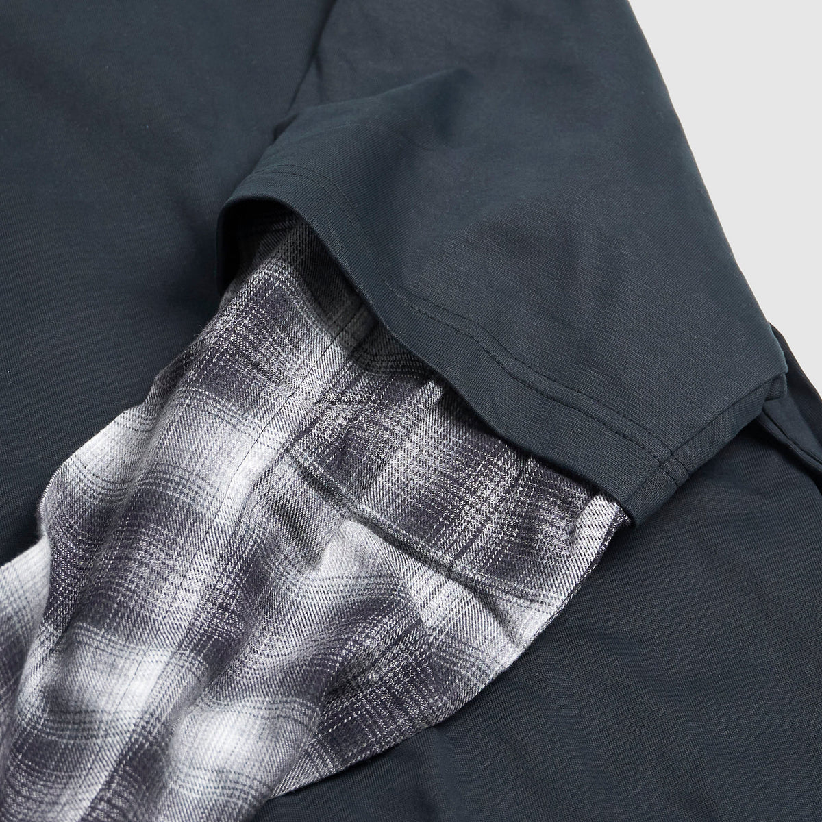 Comme des Garçons Homme Checkered Long Sleeve T-Shirt