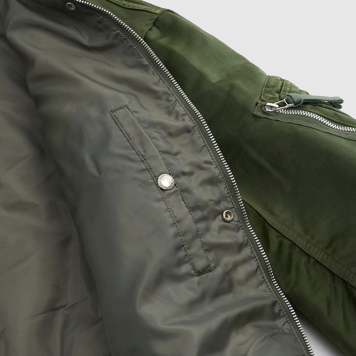 Comme des Garçons Homme Heavy Satin Bomber Jacket
