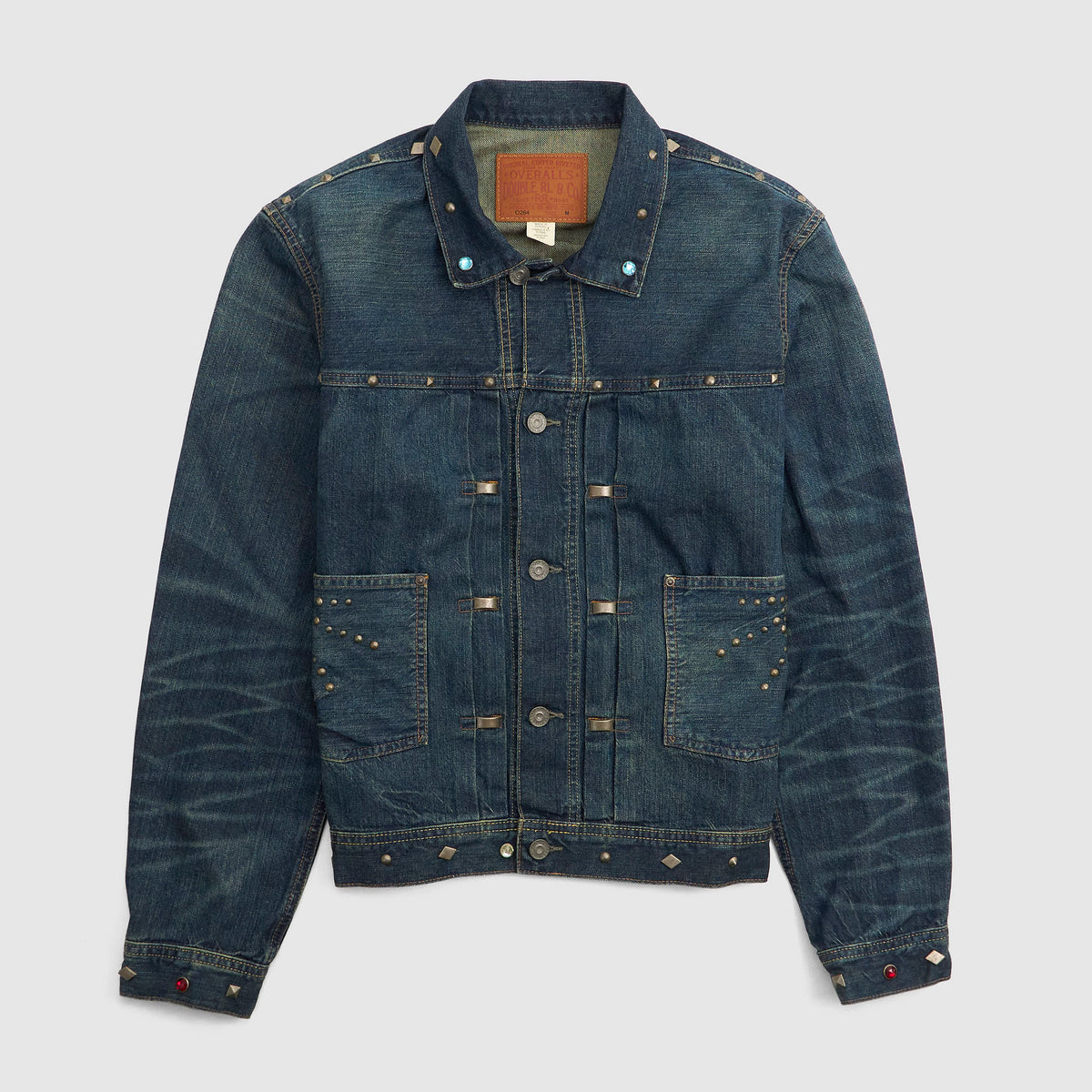 Double RL Type 2 Studded Denim Jacket