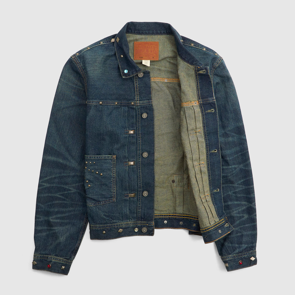 Double RL Type 2 Studded Denim Jacket