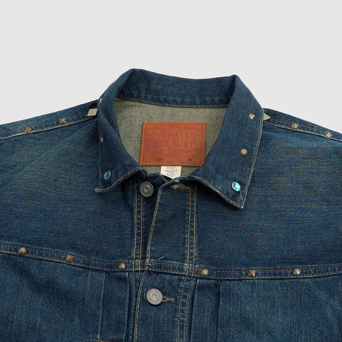 Double RL Type 2 Studded Denim Jacket