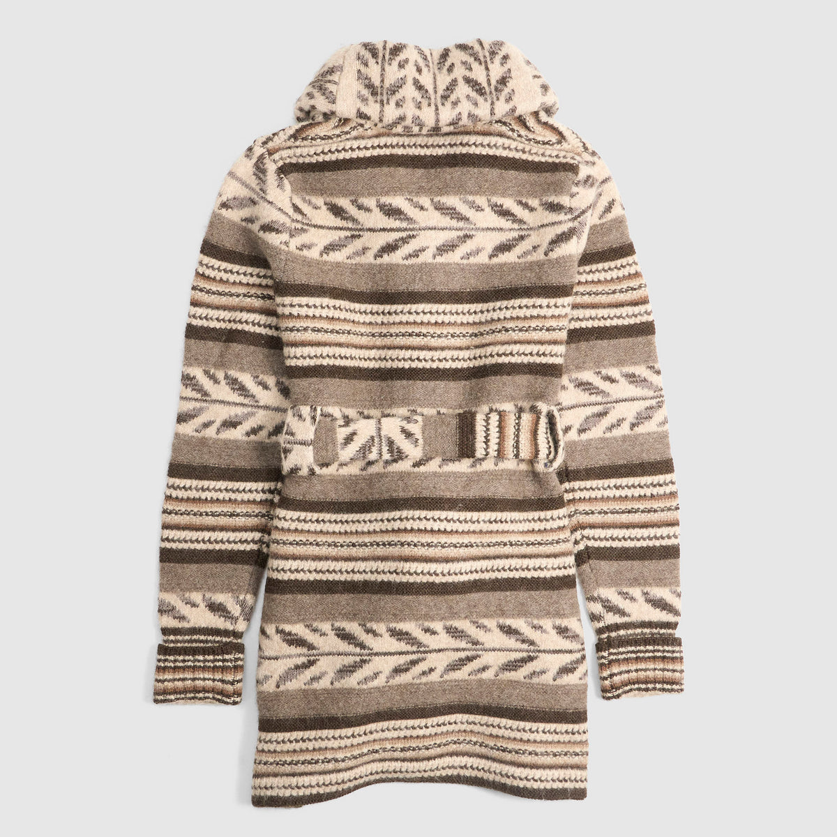 Double RL Ladies Shawl Long Cardigan