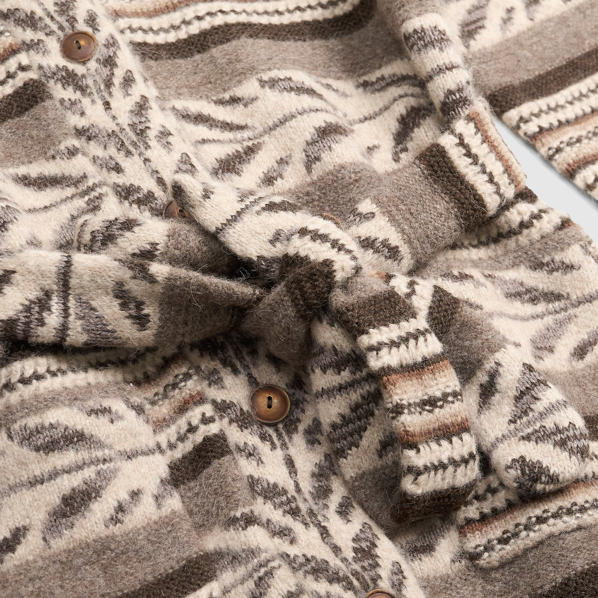 Double RL Ladies Shawl Long Cardigan