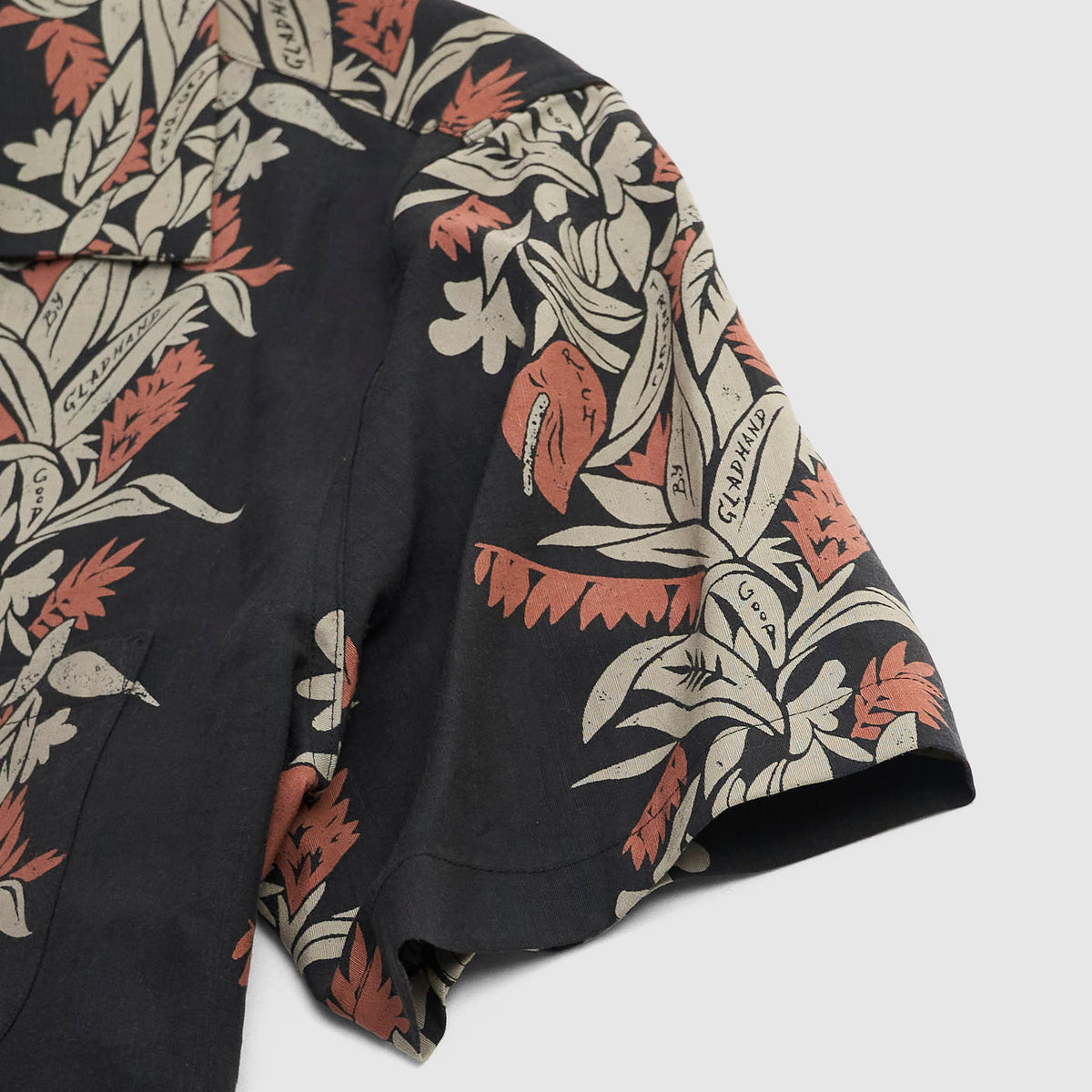 Old Crow Speed Shop by Glad Hand & Co. Tropical Hawaiian Shirt