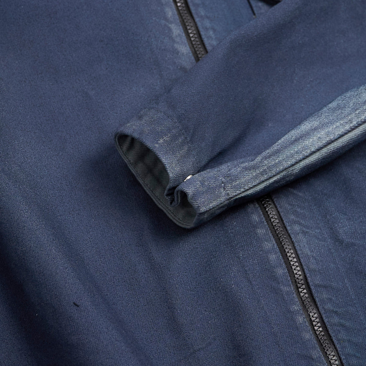 Stone Island Reflective Bull Denim Research Overshirt