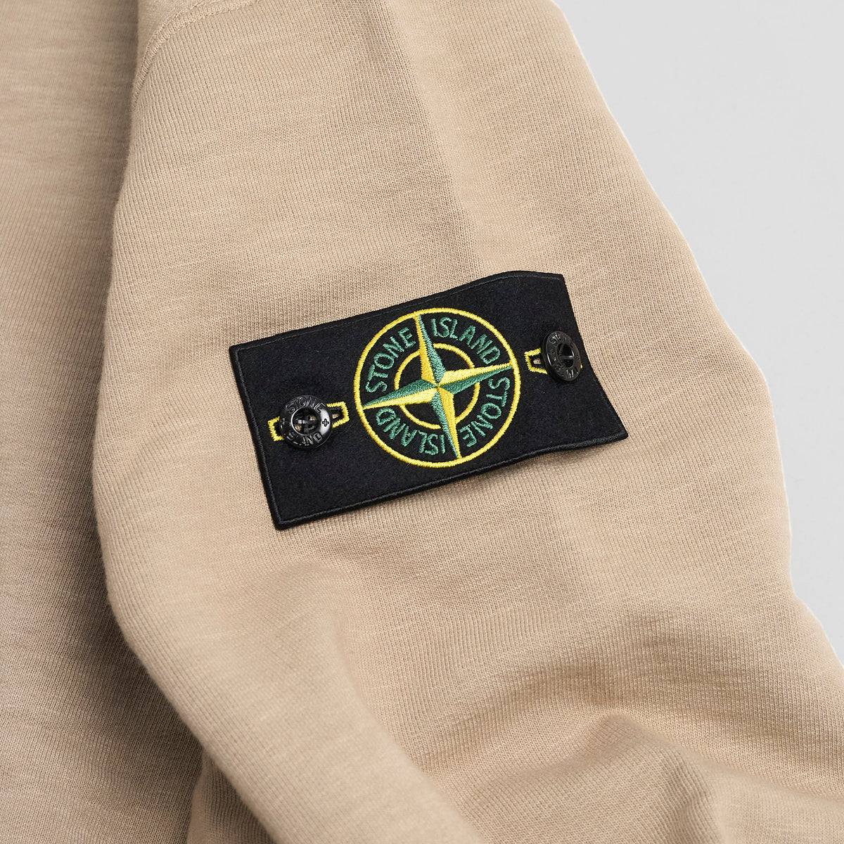 Stone Island Loopwheeled Terrycloth Polo Sweater