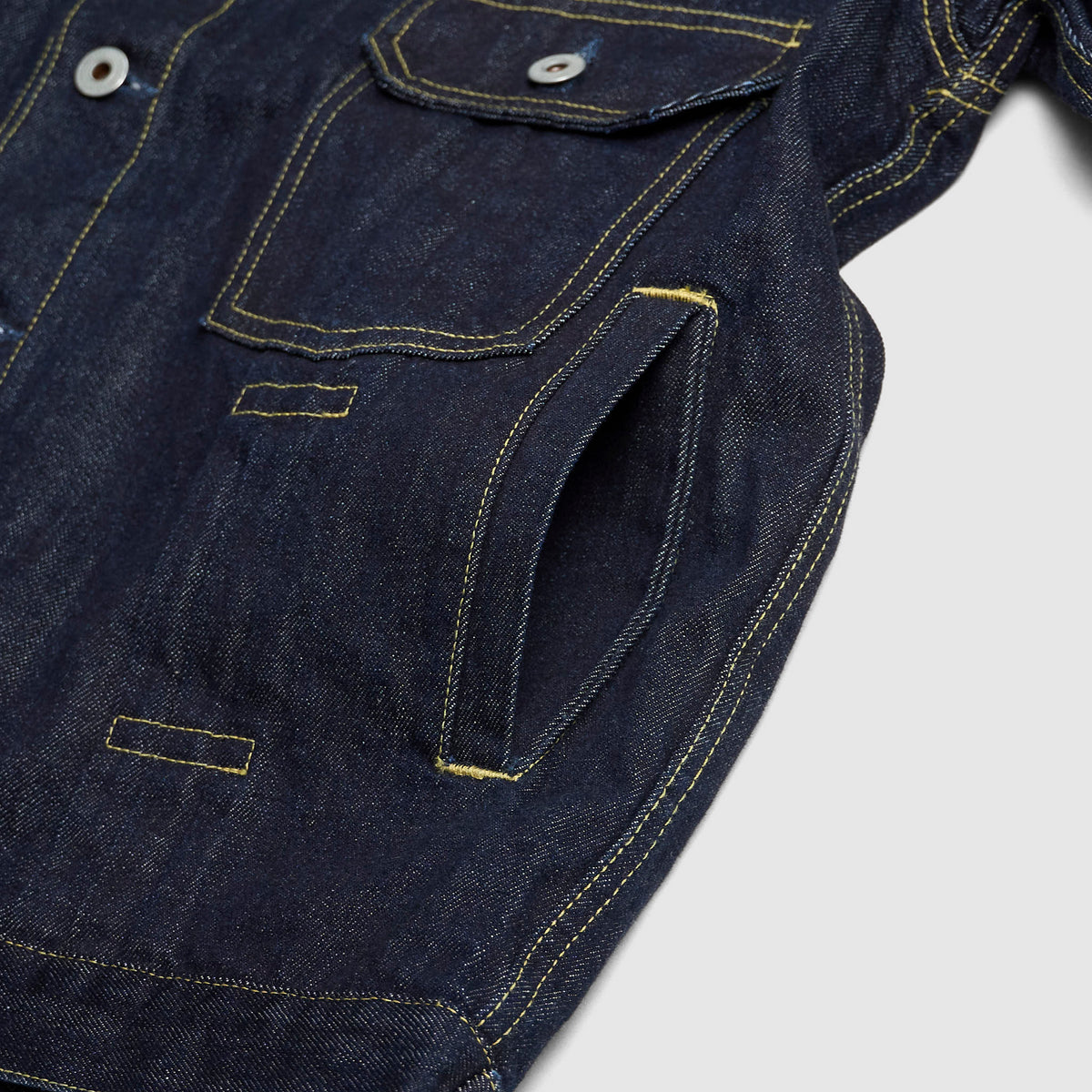 FDMTL Pleated Type 2 Denim Jacket