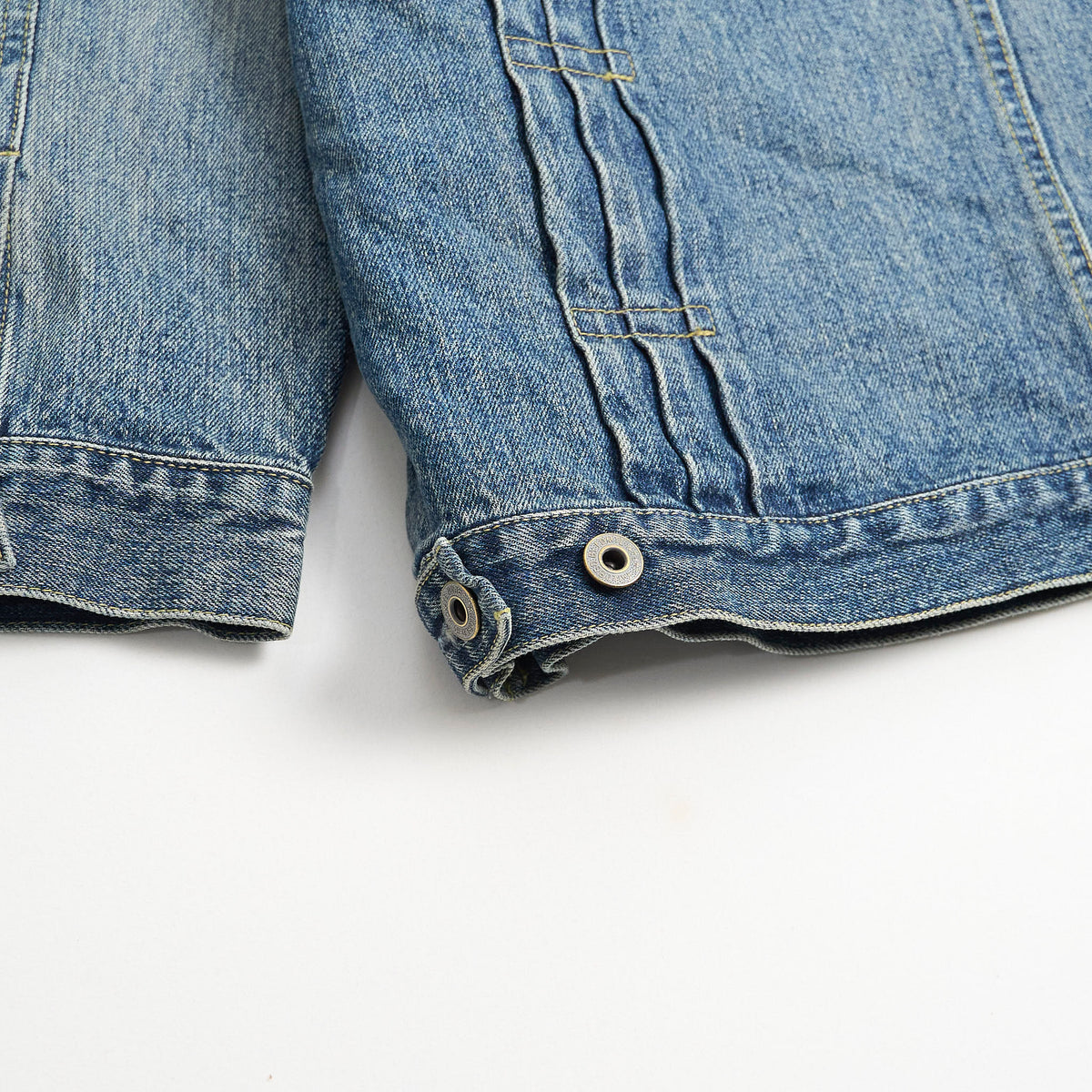 FDMTL Pleated Type 2 Denim Jacket - 3Y Wash