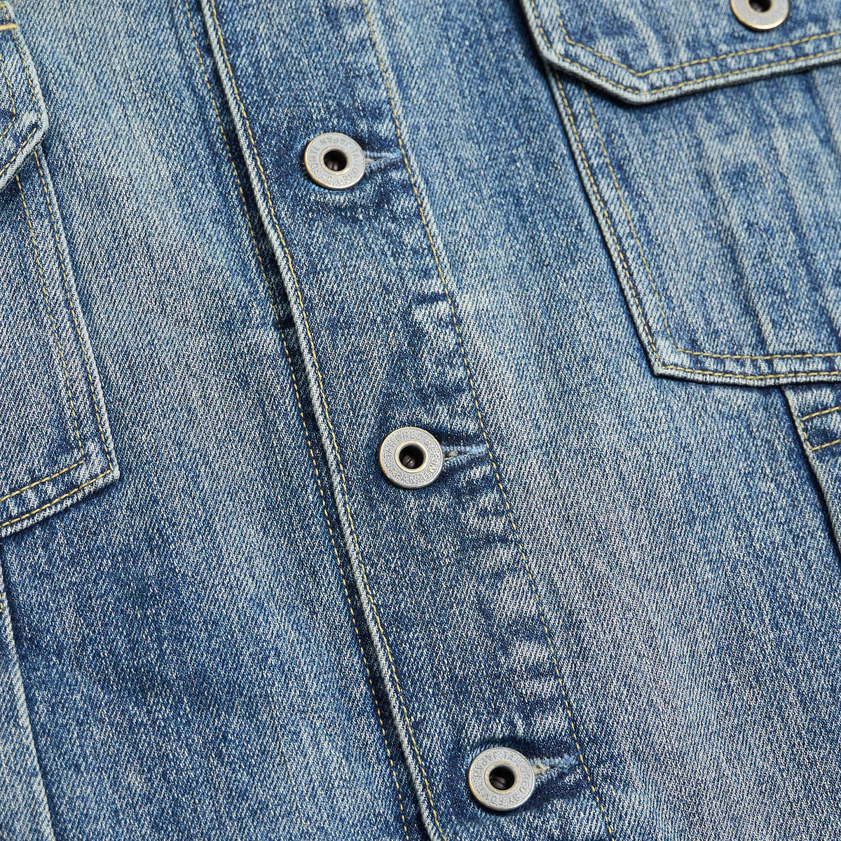 FDMTL Pleated Type 2 Denim Jacket - 3Y Wash