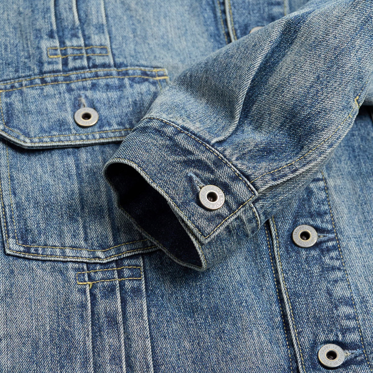 FDMTL Pleated Type 2 Denim Jacket - 3Y Wash