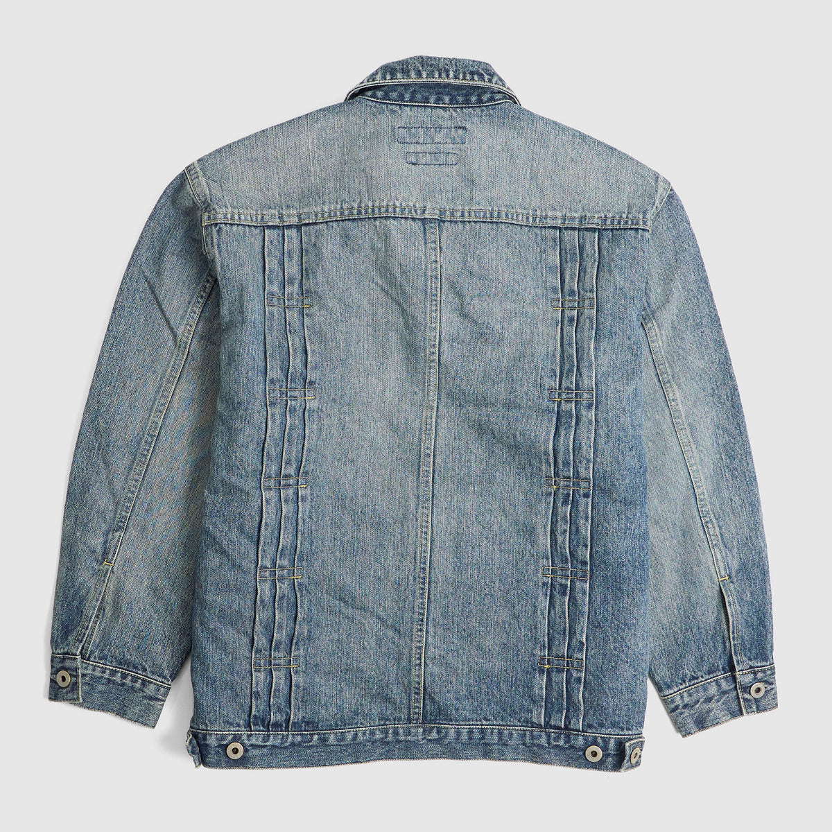 FDMTL Pleated Type 2 Denim Jacket - 3Y Wash