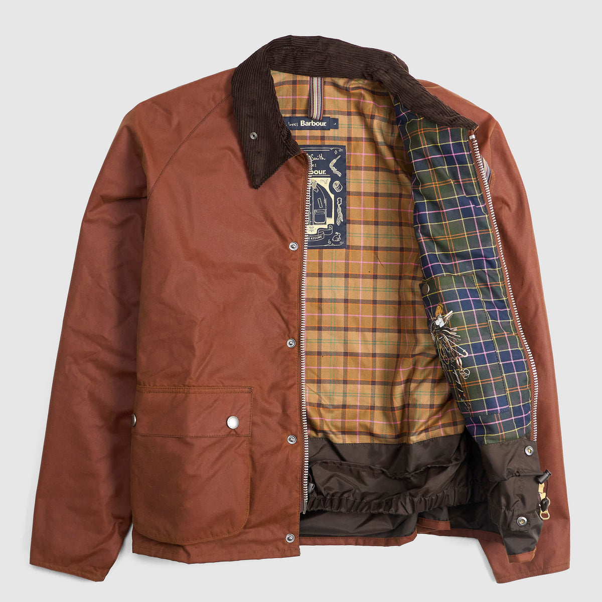Barbour x Paul Smith Transport Wax-Jacket