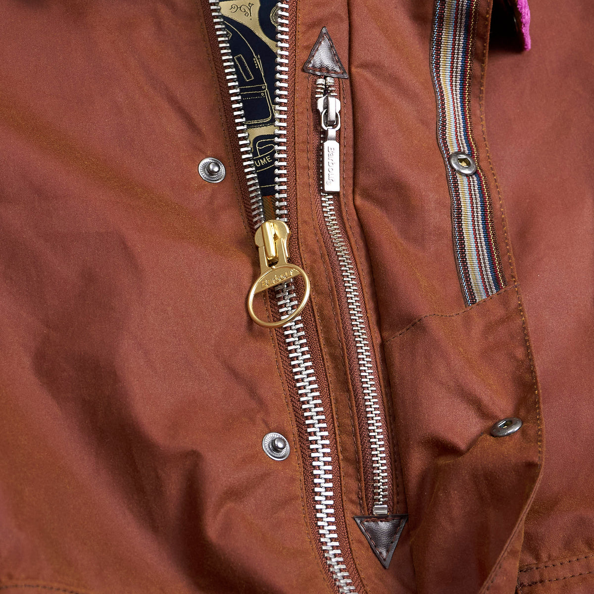 Barbour x Paul Smith Transport Wax-Jacket