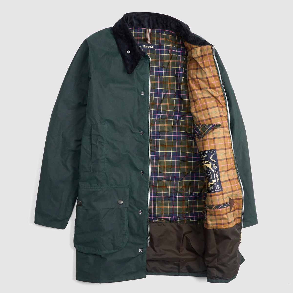 Barbour x Paul Smith Game-Fair Wax-Coat