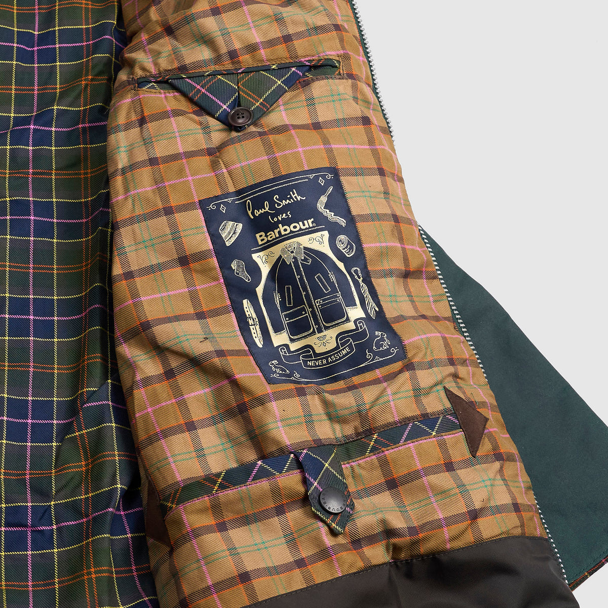 Barbour x Paul Smith Game-Fair Wax-Coat