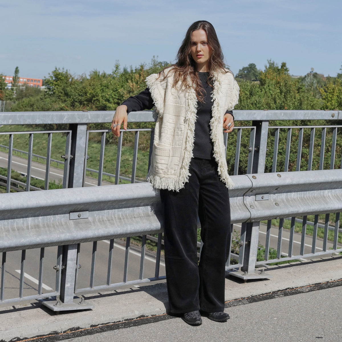 Fritur Ladies Corduroy Fatigue Pants