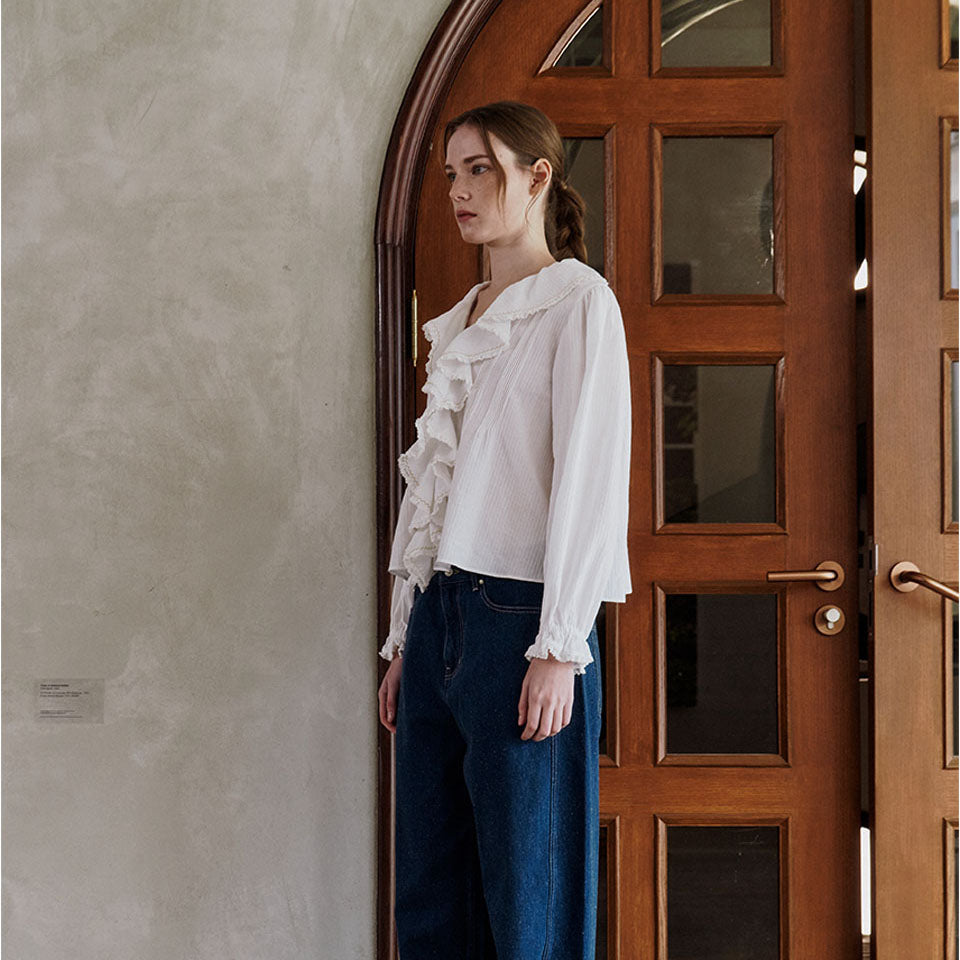 Fritur Ladies Vivi Frill Blouse