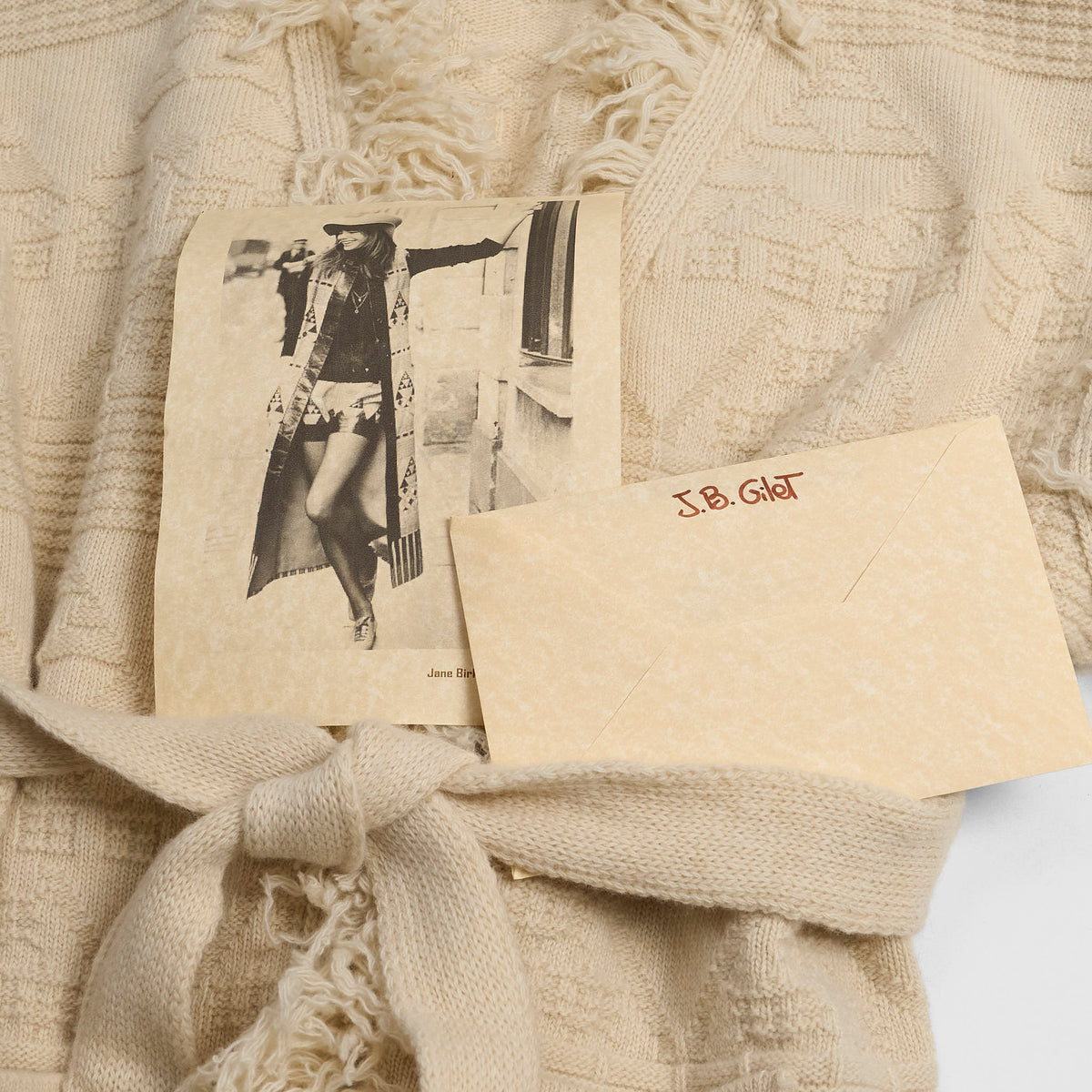 Rakki Jane Birkin Bohemian Wool Vest