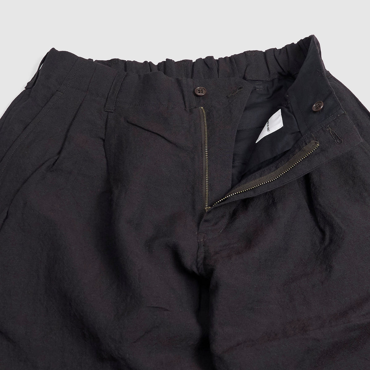 Sage De Cret Wide Fitted Double Pleated Chino Pants