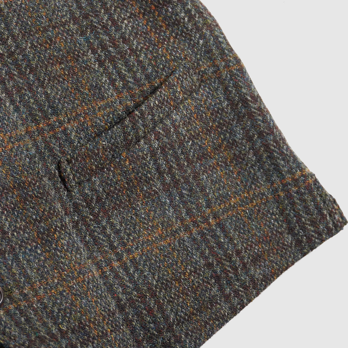 Sage de Cret Harris Tweed Vest