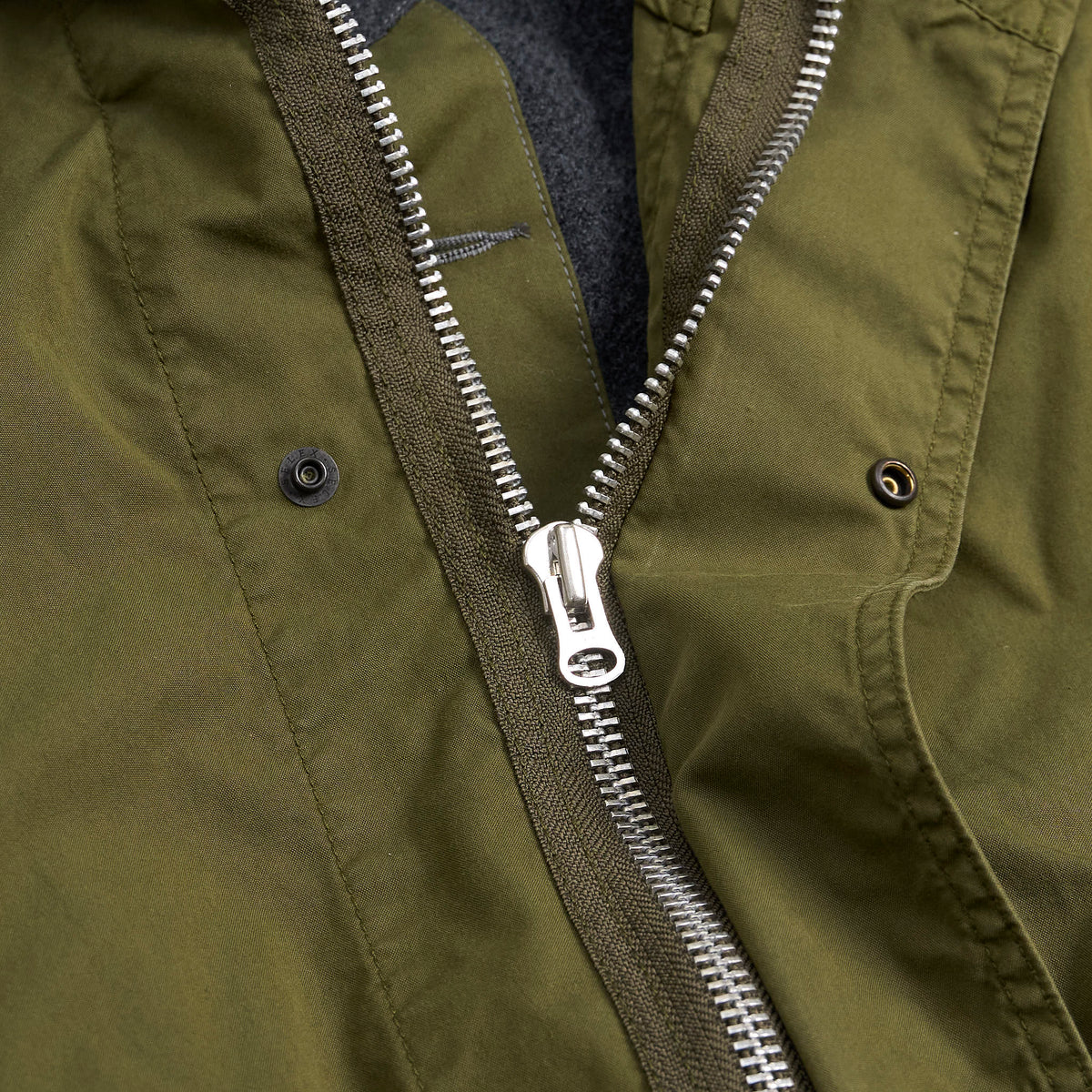 Sage De Cret Oxford Three-Way Parka