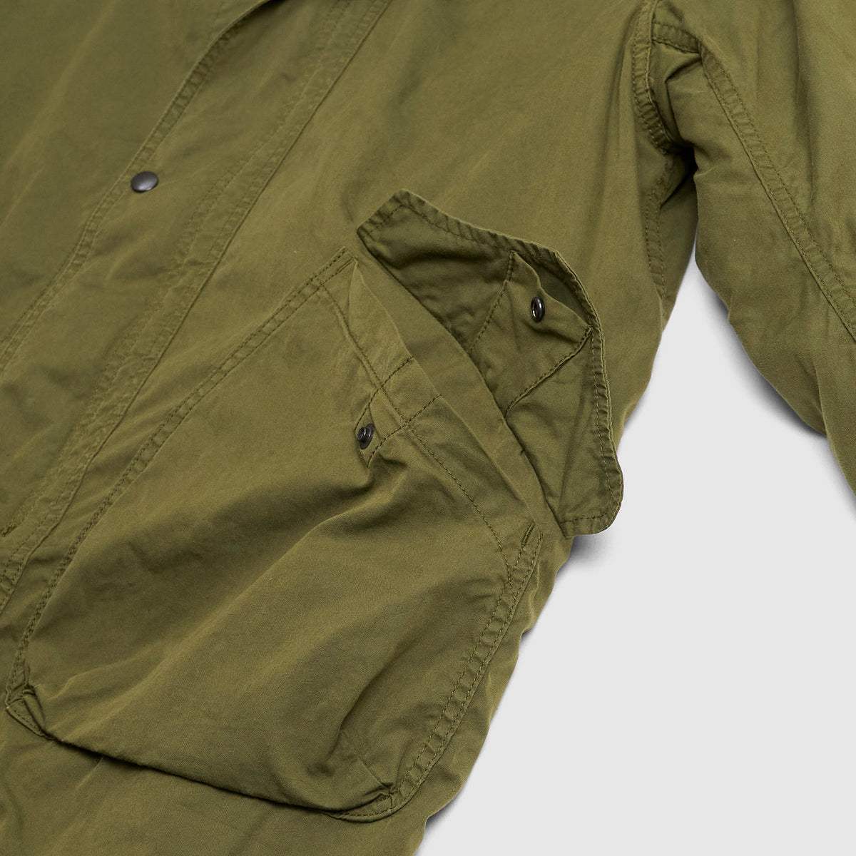 Sage De Cret Oxford Three-Way Parka