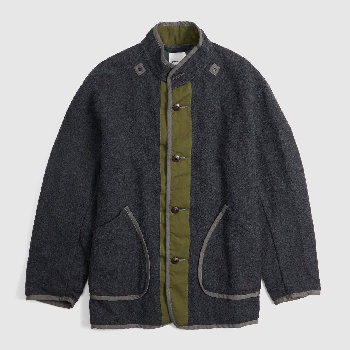 Sage De Cret Oxford Three-Way Parka