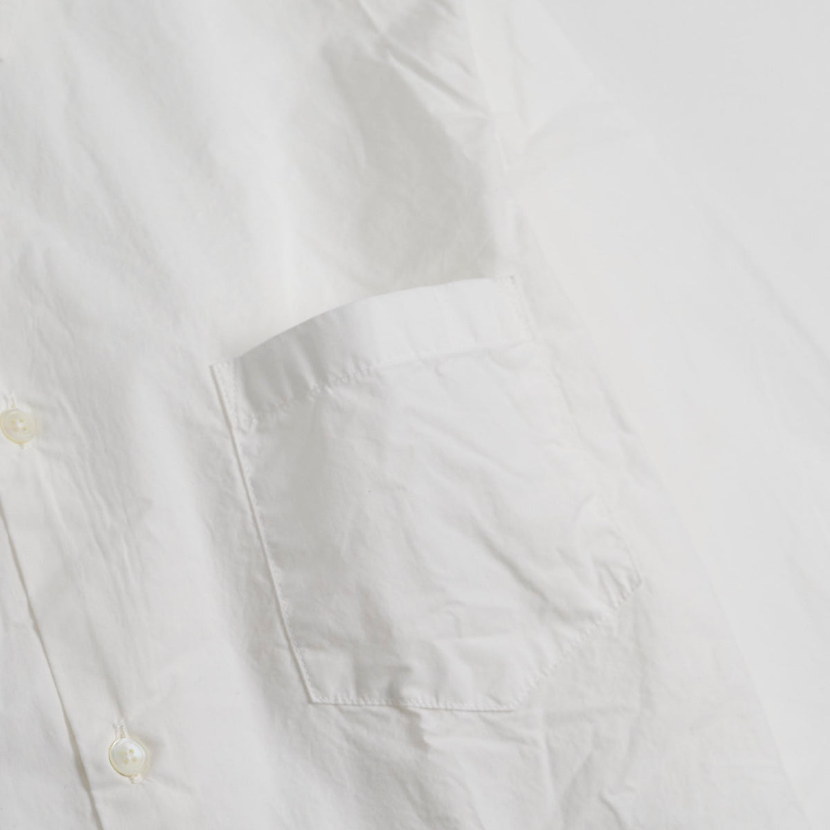Sage De Cret Broadcloth Long Sleeve Pocket Shirt