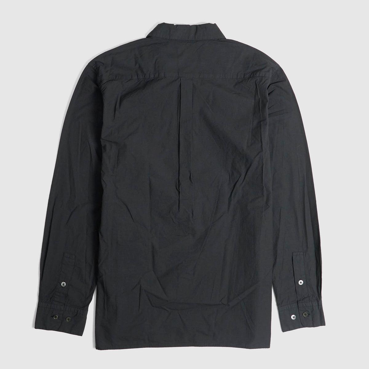 Sage De Cret Broadcloth Long Sleeve Pocket Shirt