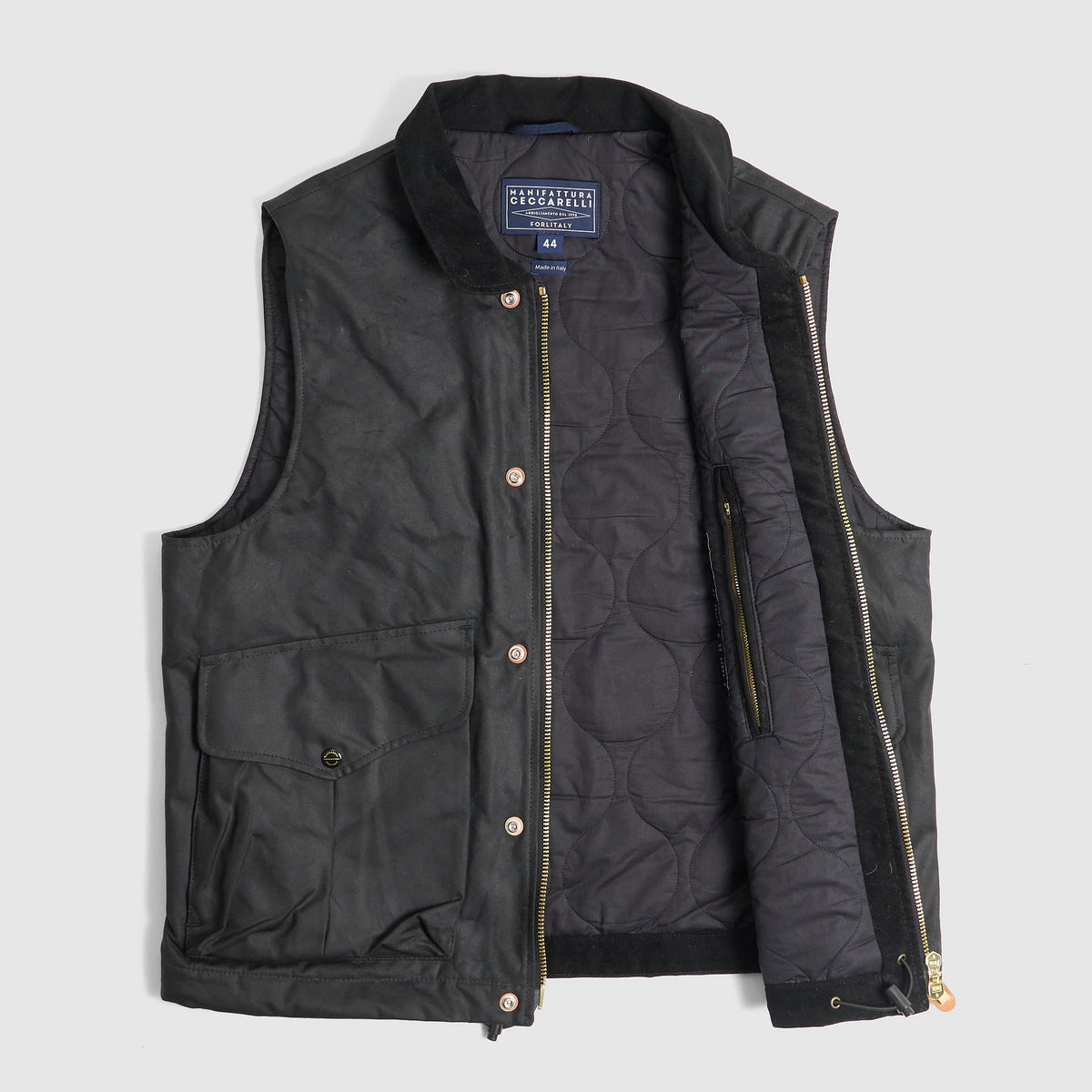 Manifattura Ceccarelli Wool Lined Vest