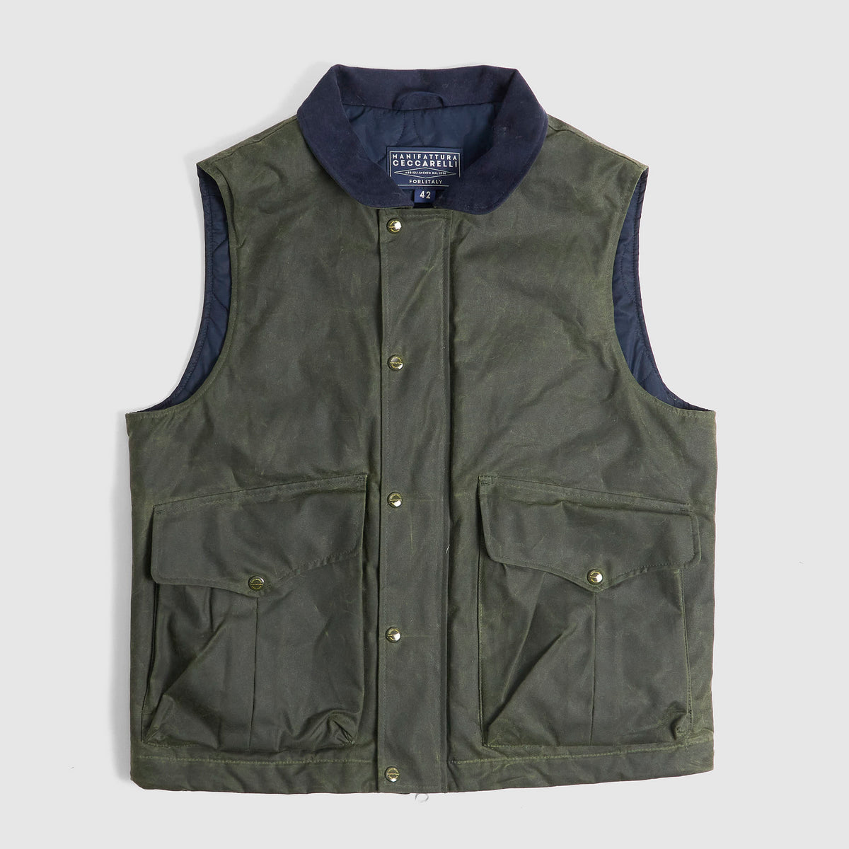 Manifattura Ceccarelli Wool Lined Vest