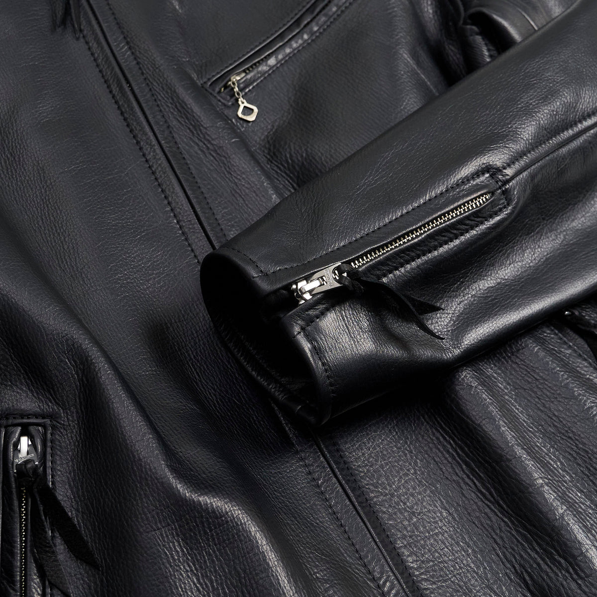 Y'2 Leather Oiled Steer Hide Biker Jacket