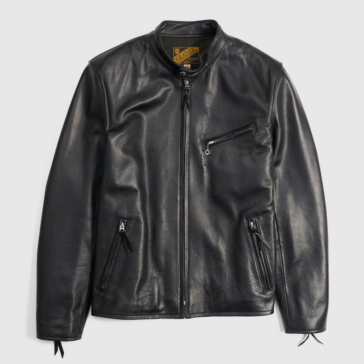 Y'2 Leather Oiled Steer Hide Biker Jacket