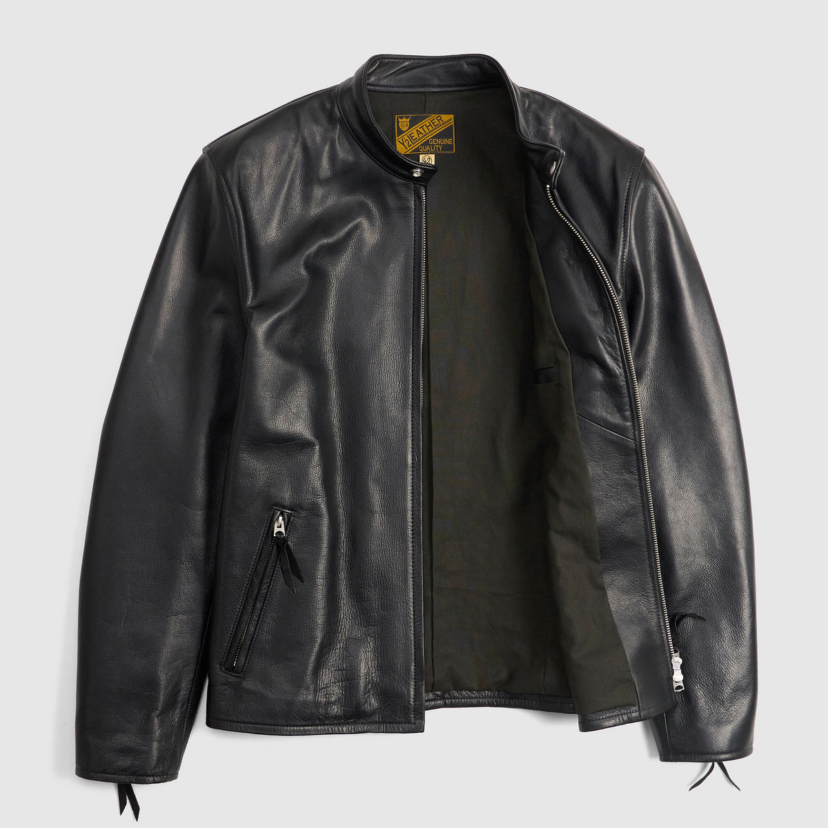 Y'2 Leather Oiled Steer Hide Biker Jacket