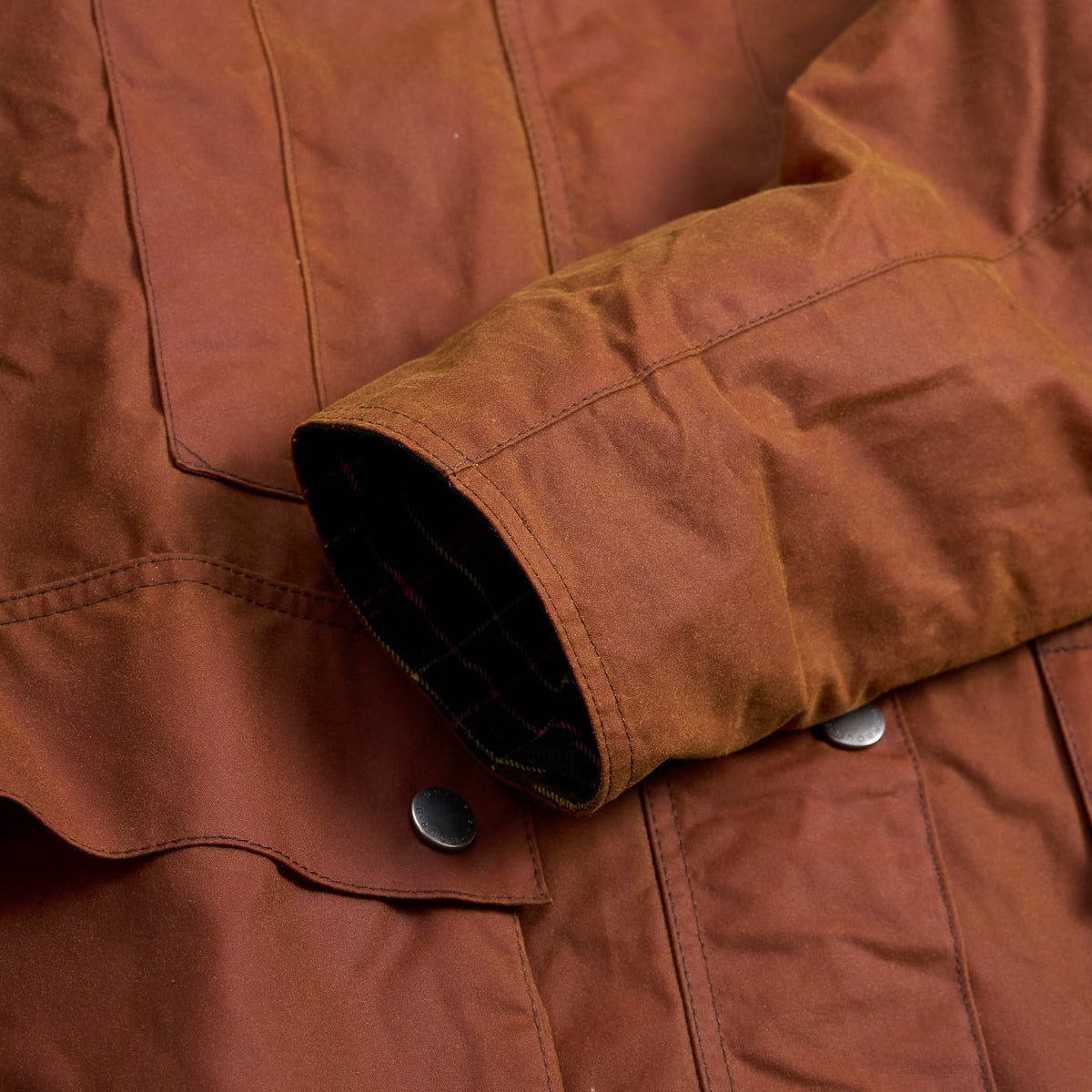 Barbour x Paul Smith Ladies Modern Beaufort Wax-Jacket