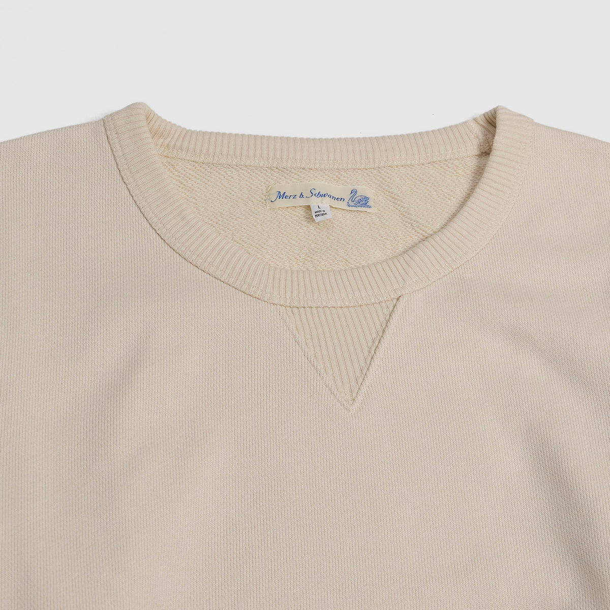 Merz b. Schwanen Relaxed Fit Crew Neck Sweatshirt