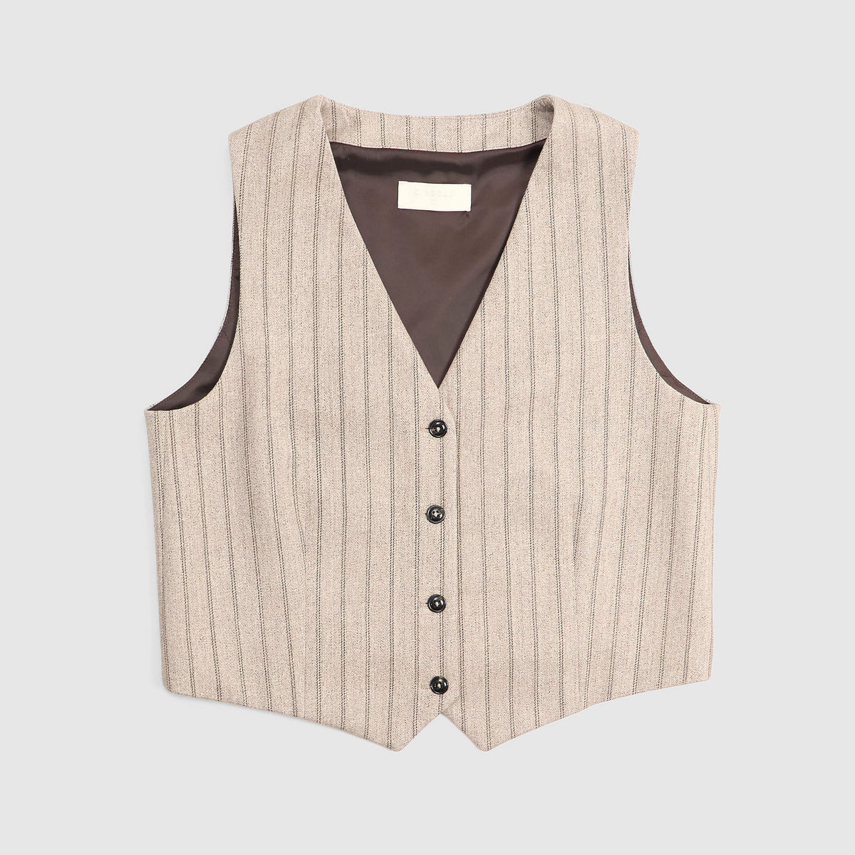 Circolo Ladies Pin Stripe Vest