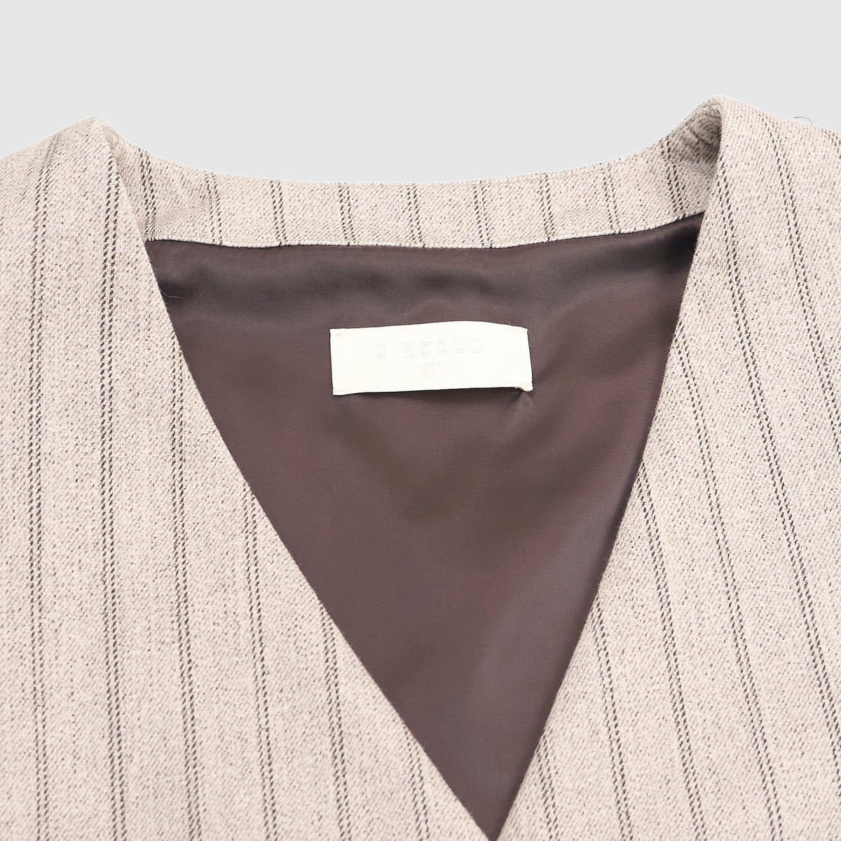 Circolo Ladies Pin Stripe Vest